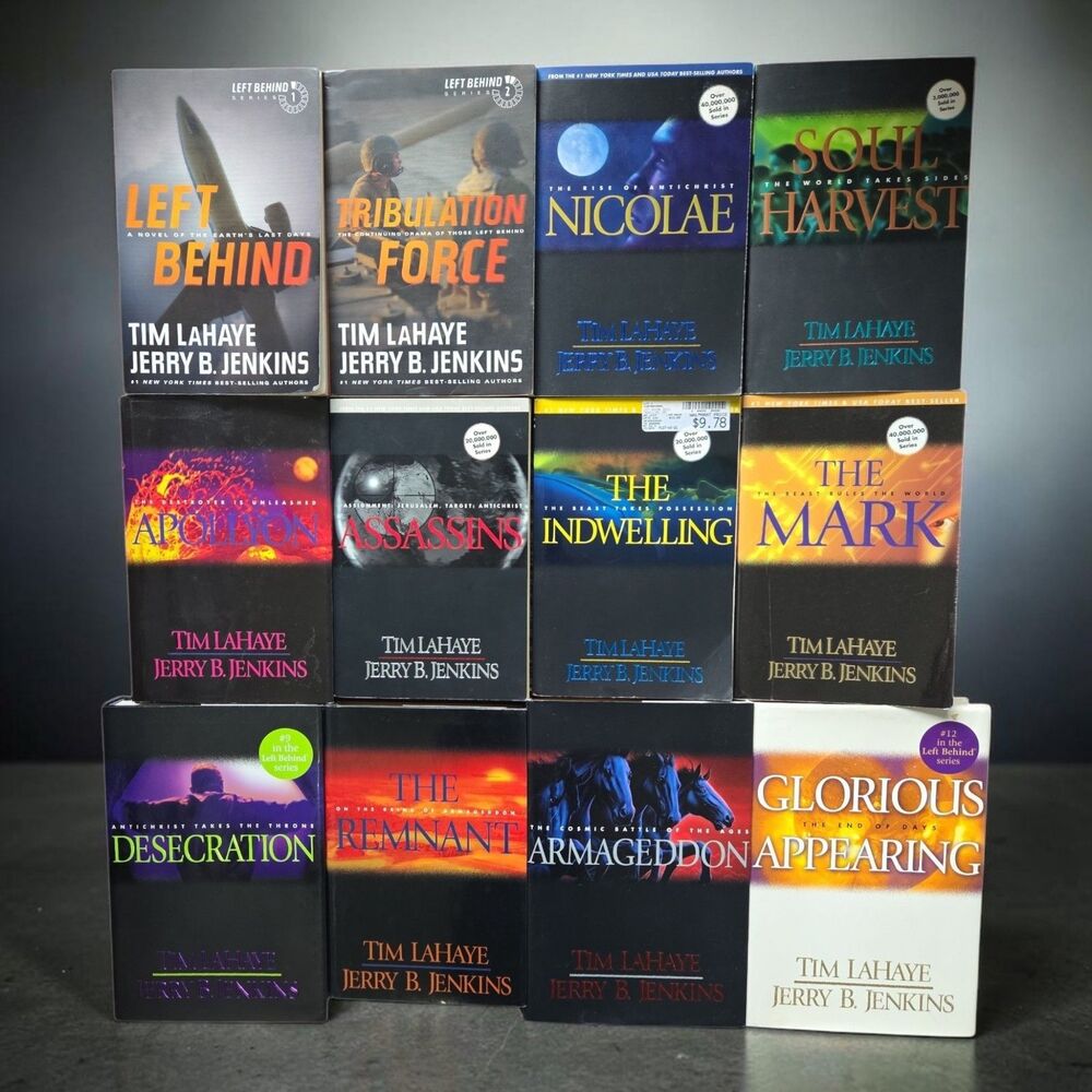 Left Behind Series Books 1–12 Complete Set 5 HC 7 PB Tim LaHaye Jenkins BOOKS